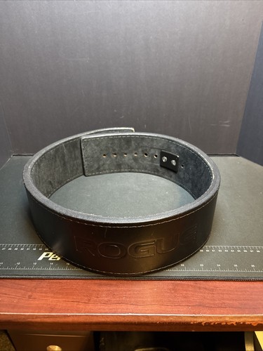 Rogue black leather - black, 4”