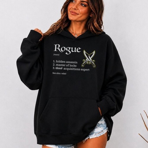 Rogue class definition hoodie - rogue,