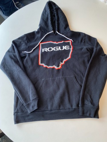 Rogue fitness black hoodie - rogue,