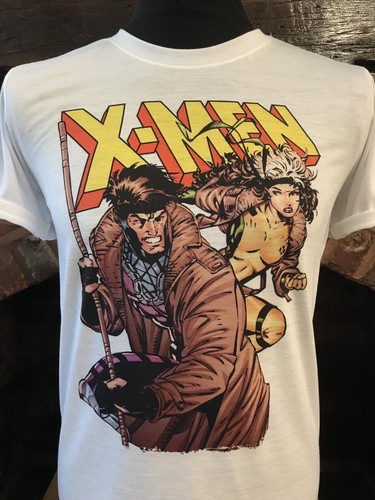 Men gambit rogue shirt - gambit, t-shirt