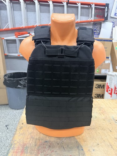 Black weight vest plate - vest,